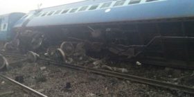 Patna bound Vasco Da Gama train derailed in the early hours of Friday