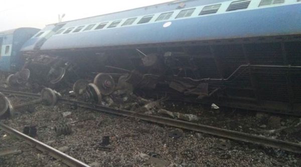 Patna bound Vasco Da Gama train derailed in the early hours of Friday