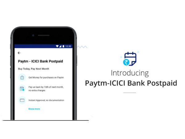 Paytm joining hands with ICICI