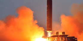 North Korea now a nuclear state. Launches the longest range missile